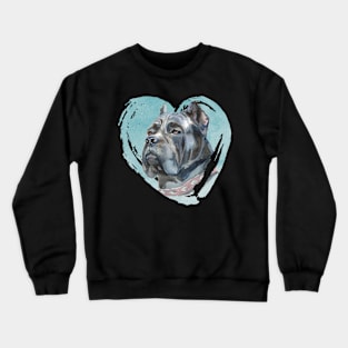 Cane Corso Portrait Crewneck Sweatshirt